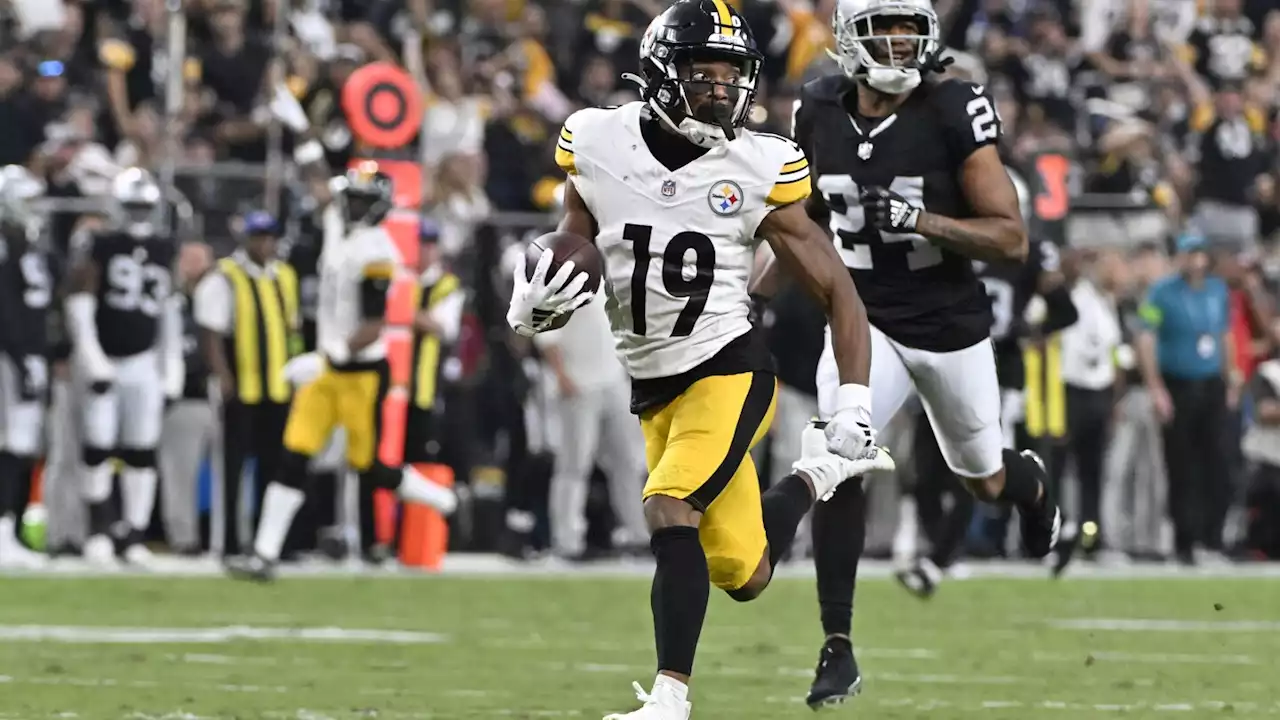 Kenny Pickett passes for 2 touchdowns as Pittsburgh Steelers top Las Vegas Raiders 23-18