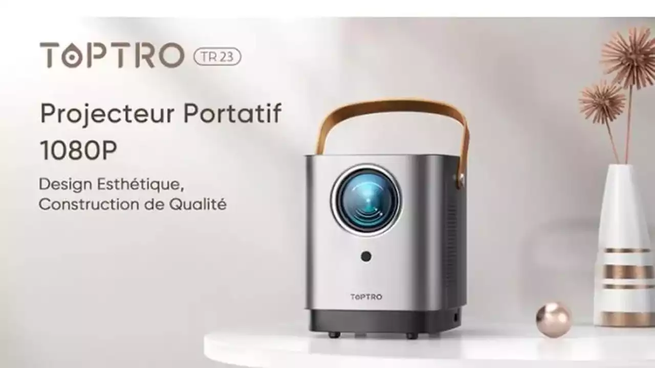 Ce mini projecteur à moins de 115 euros est parfait pour vos soirées films