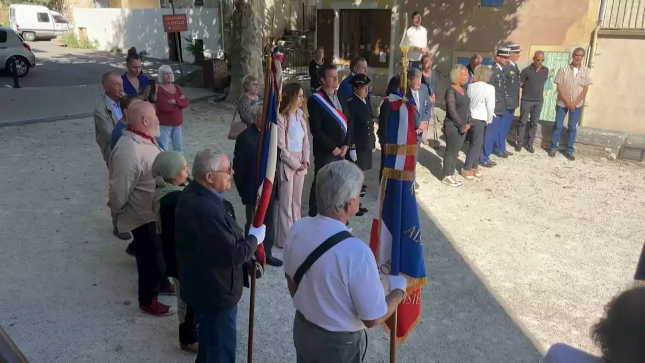 'Préserver la mémoire': la commune d'Ongles rend hommage aux harkis