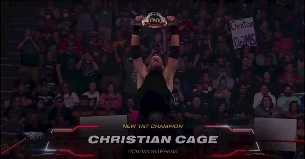 Christian Cage 'Wins' TNT Championship on AEW Collision