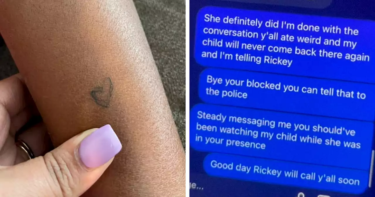 Mom Finds Out Aunt Tattooed Her 7-Year-Old While Babysitting, Calls The Police