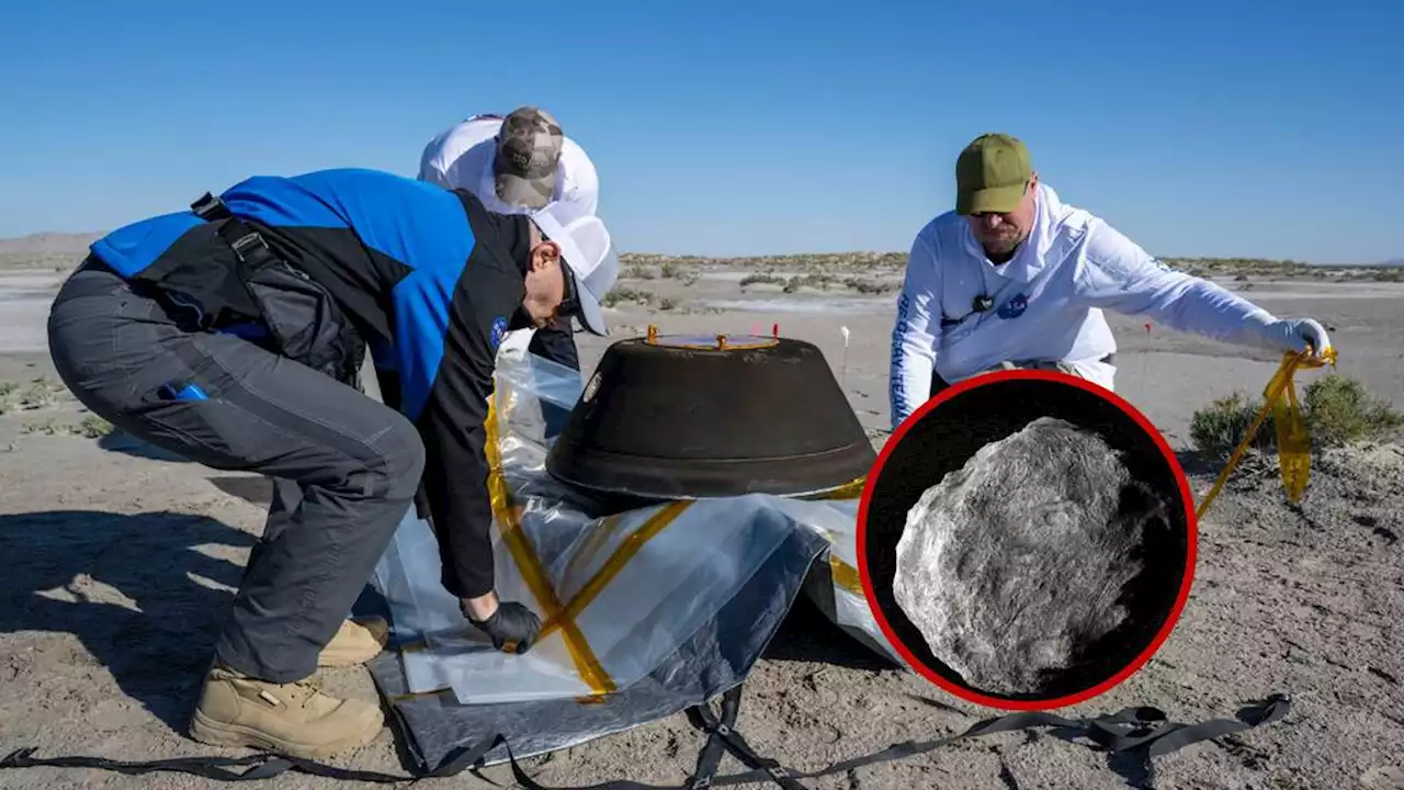 En imágenes: así aterrizó la mayor muestra de un asteroide jamás recogida en el espacio