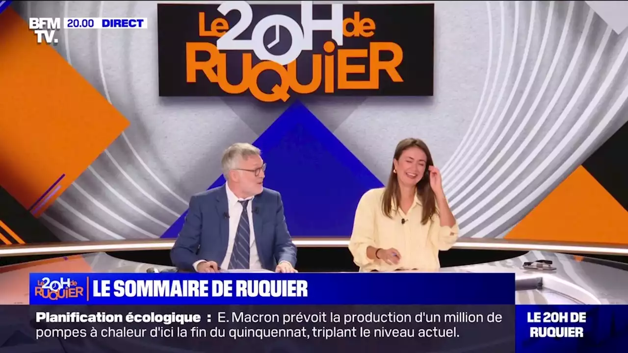 “C’est la petite pédale” : Laurent Ruquier et Julie Hammett lancent l’émission hilares sur BFMTV