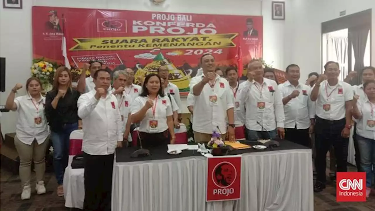 Relawan Jokowi Projo Deklarasi Dukung Capres pada 15 Oktober