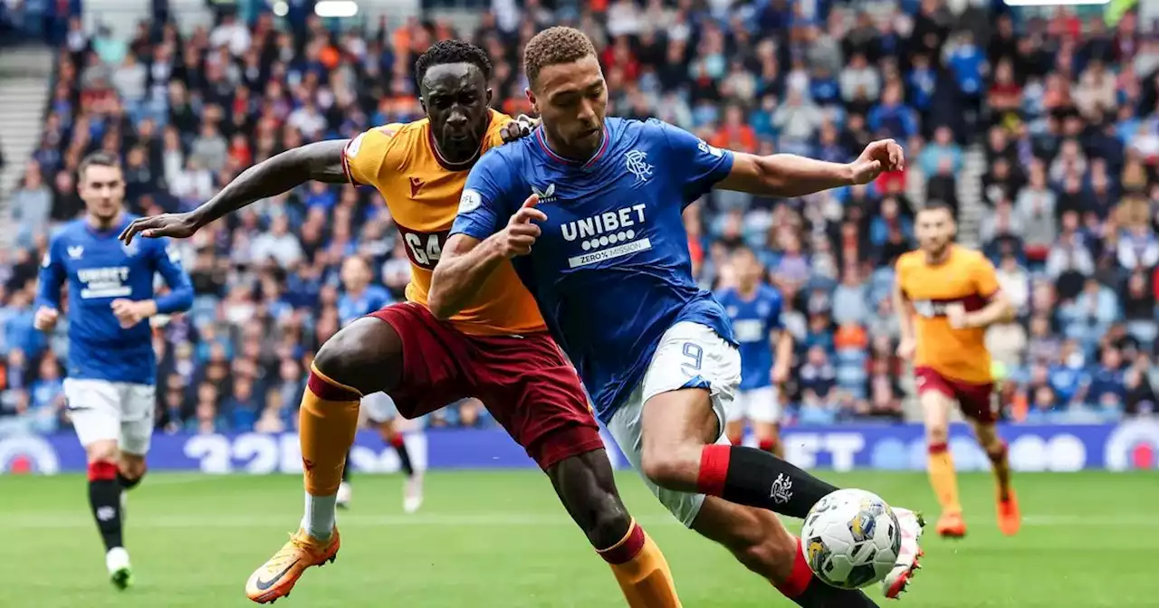 Cyriel Dessers the butt of brutal Rangers joke in Motherwell striker comparison