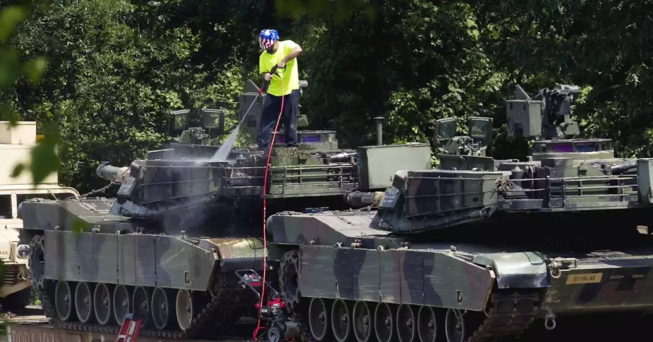 US-made Abrams tanks arrive ahead of schedule in Ukraine for counteroffensive