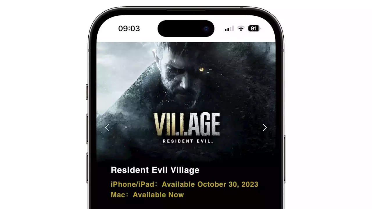 Resident Evil Village's iPhone 15 Pro & iPad port launch date revealed