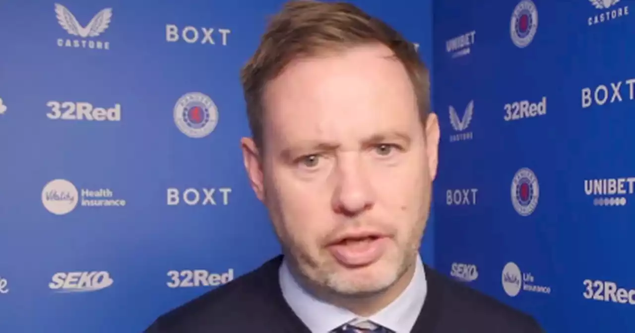 Rangers boss Michael Beale admits 'honest words' after Motherwell display