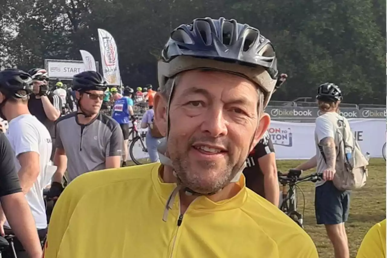 Charity cyclist ‘grateful’ after doctors riding behind save his life with CPR