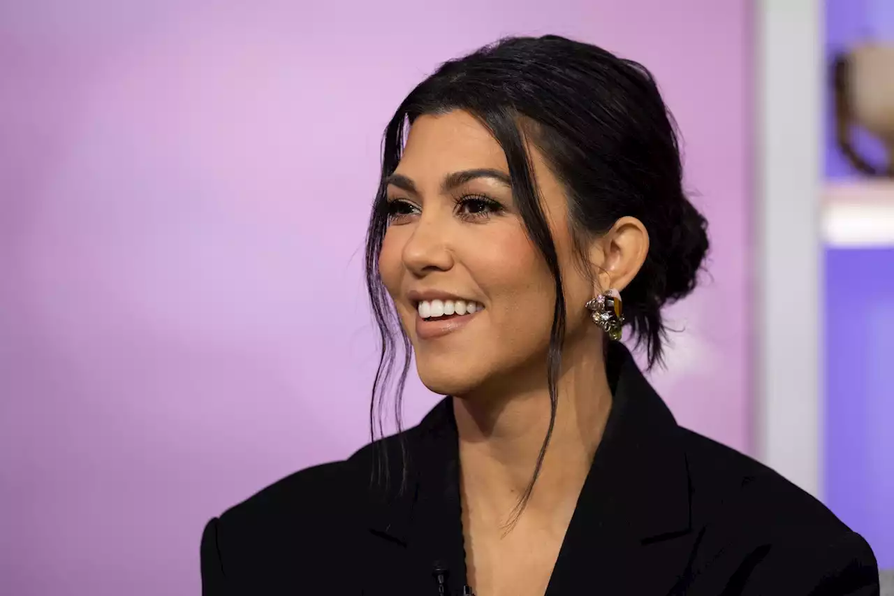 Kourtney Kardashian Wore a Snakeskin Bodysuit to Her Disney-Themed Baby Shower