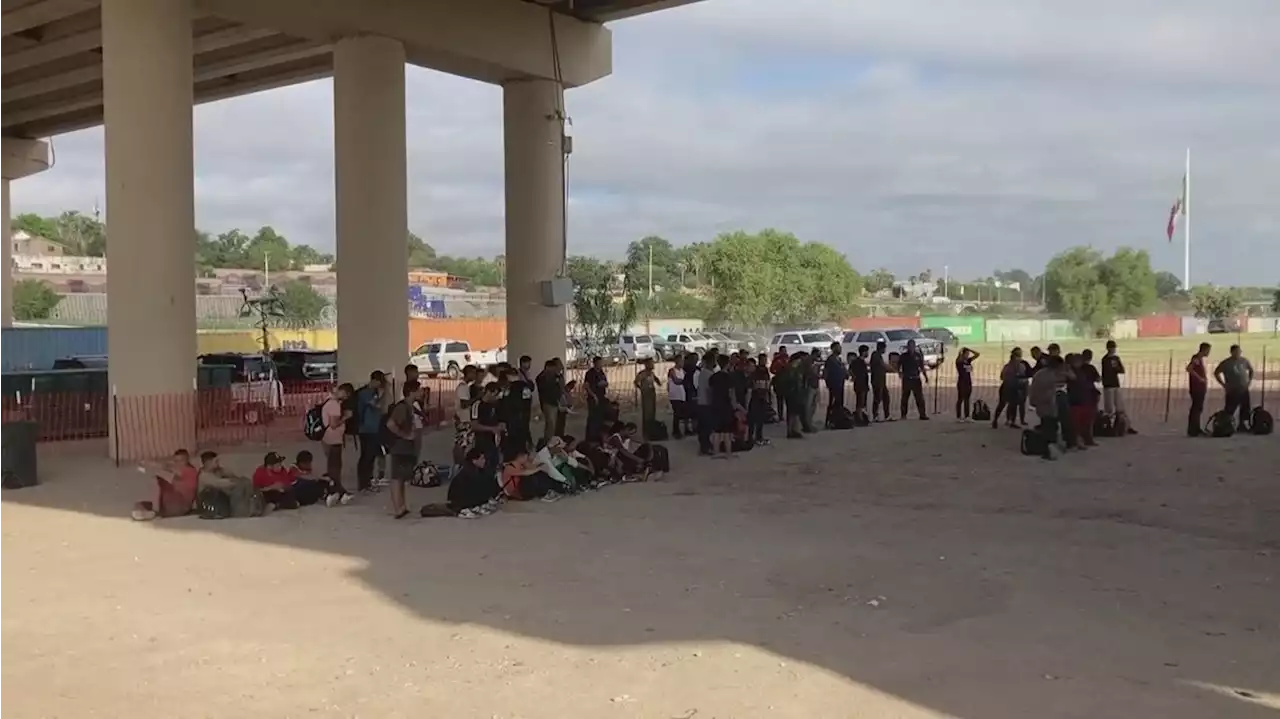 Surge of migrants overwhelming small border town; Rep. Tony Gonzales hosts visit Monday