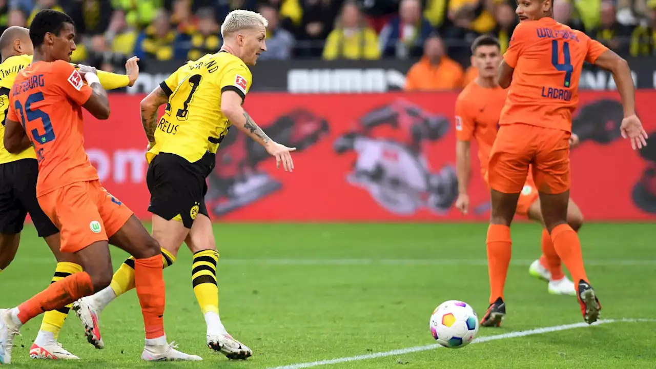 Reus erlöst blassen BVB gegen Wolfsburg