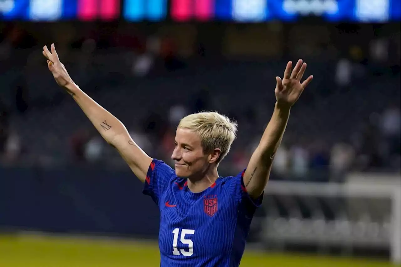 Megan Rapinoe gets triumphant send-off as United States beats South Africa