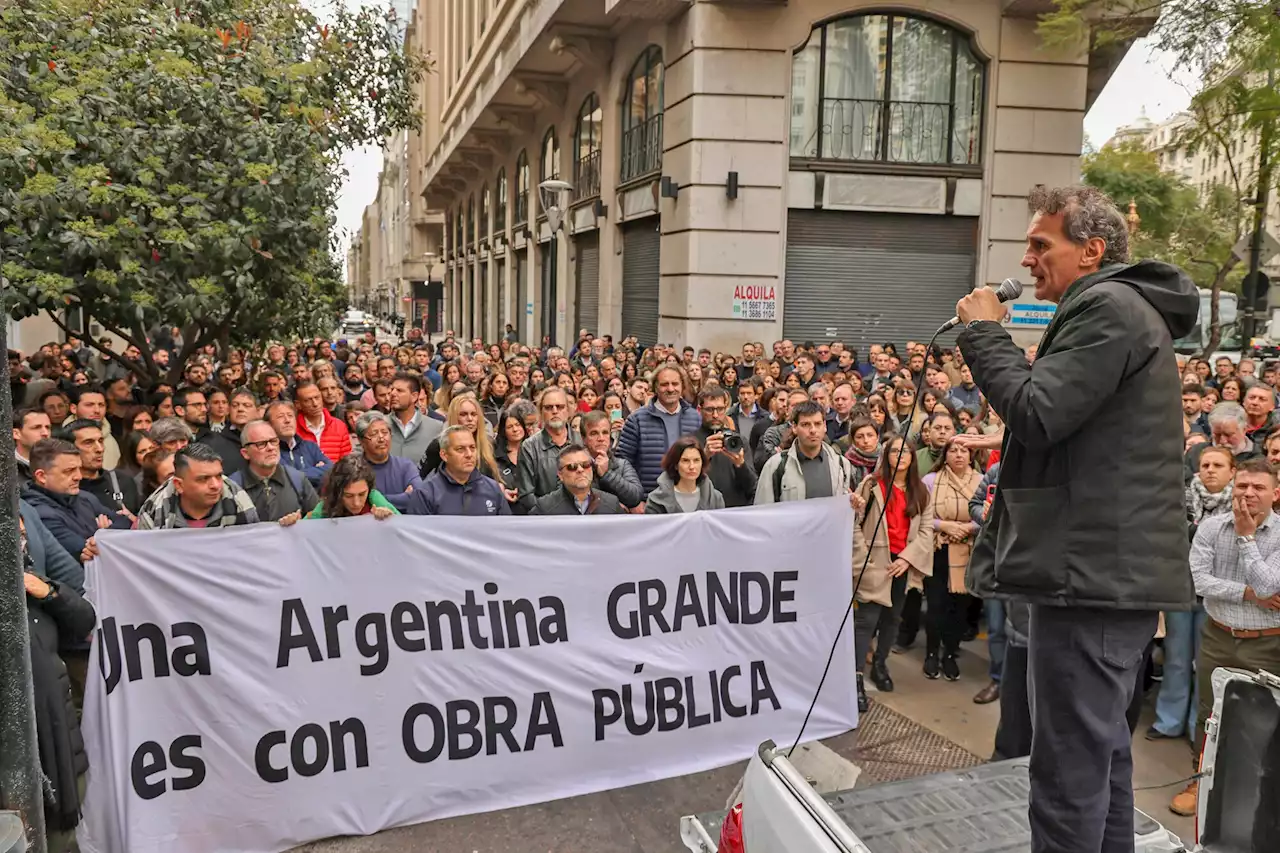 Katopodis volvió a la carga con los “paros activos”: se reunió con empleados del ministerio de Obras Públicas