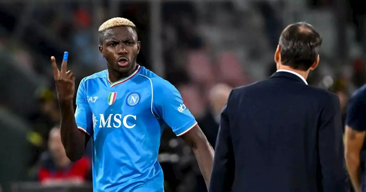 Victor Osimhen faces fine at Napoli over angry reaction towards Rudi Garcia