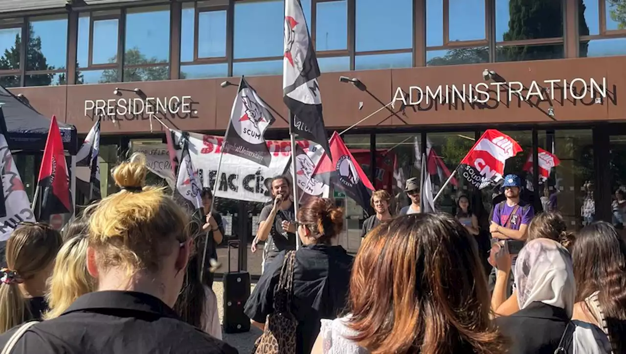 Après avoir envahi le rectorat de Montpellier, les étudiants 'sans fac' se mobilisent à l'université Paul-Valéry