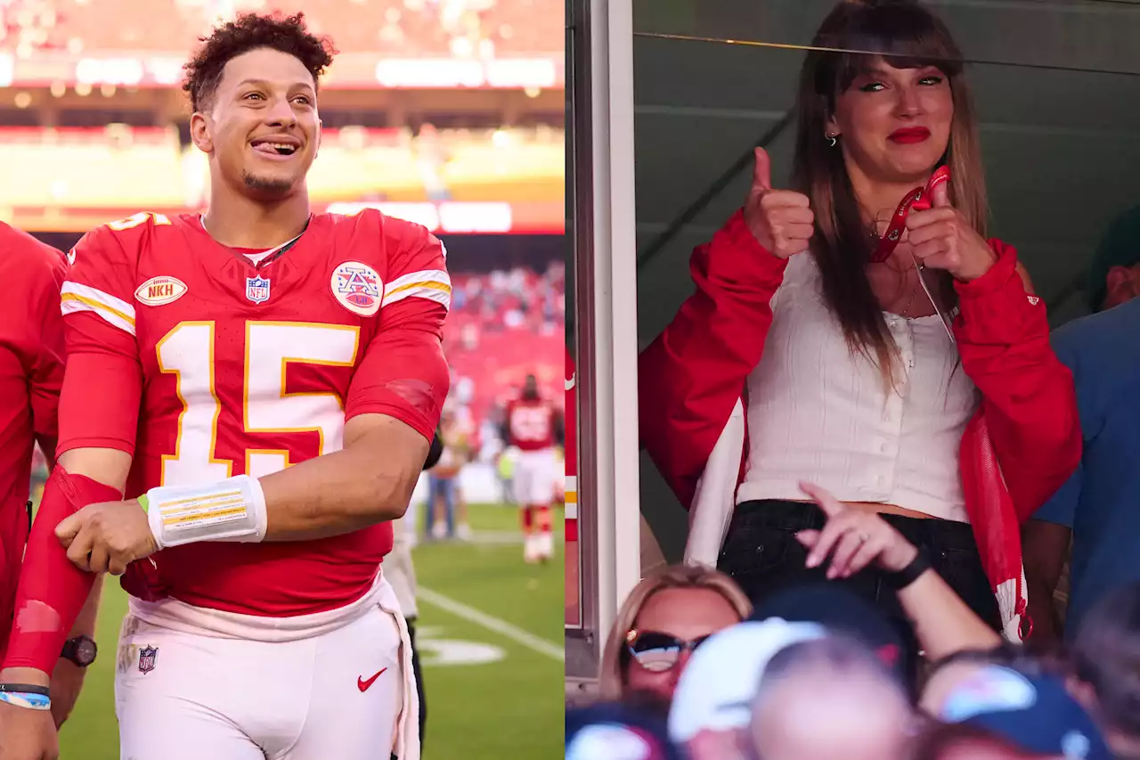 Patrick Mahomes says Taylor Swift 'pressure' changed Travis Kelce game plan