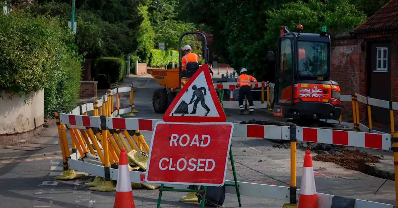 Full list of major roadworks and road closures in Nottingham