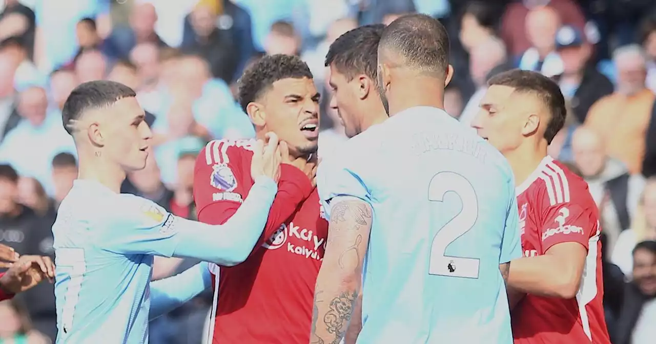 Man City midfielder Rodri apologises after red vs Nottingham Forest