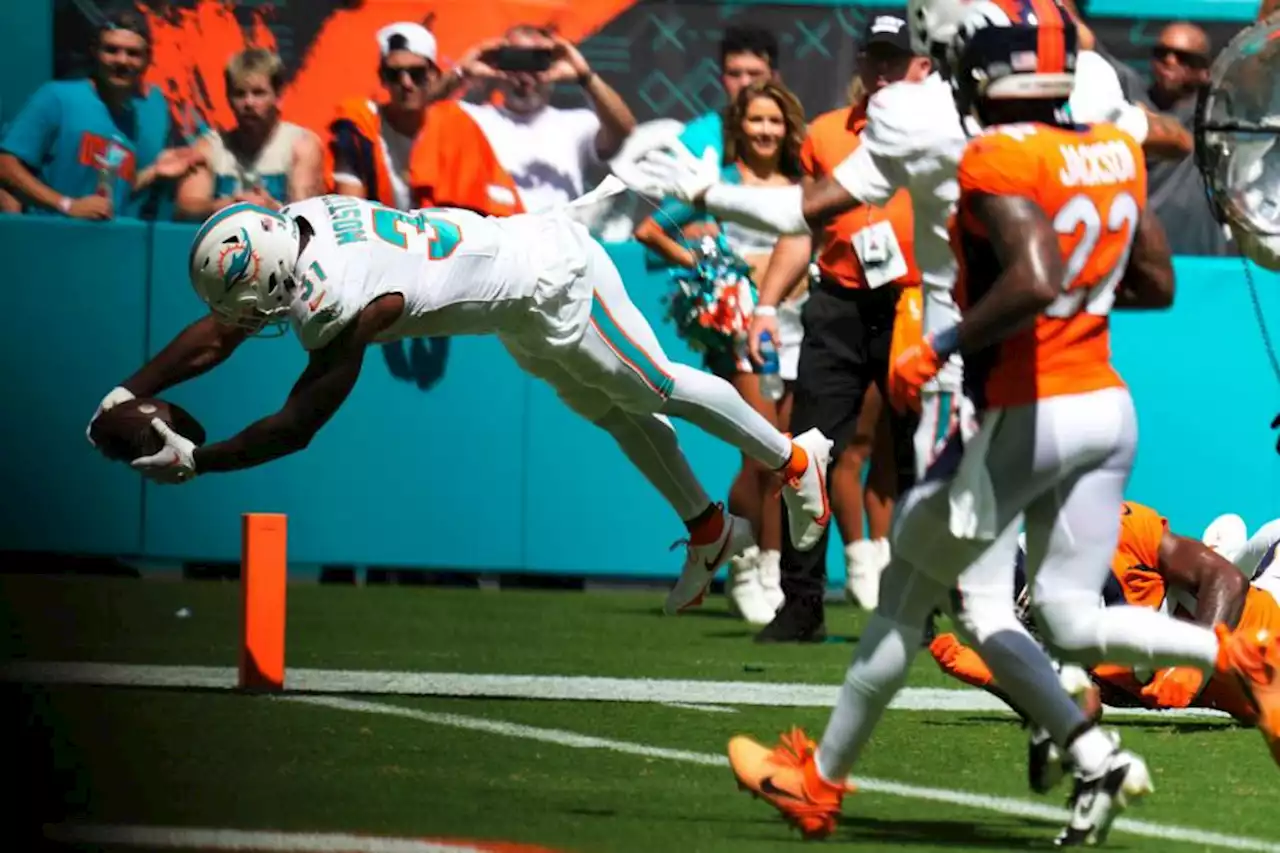 Miami Dolphins turn down record bid in rout of hapless Denver Broncos