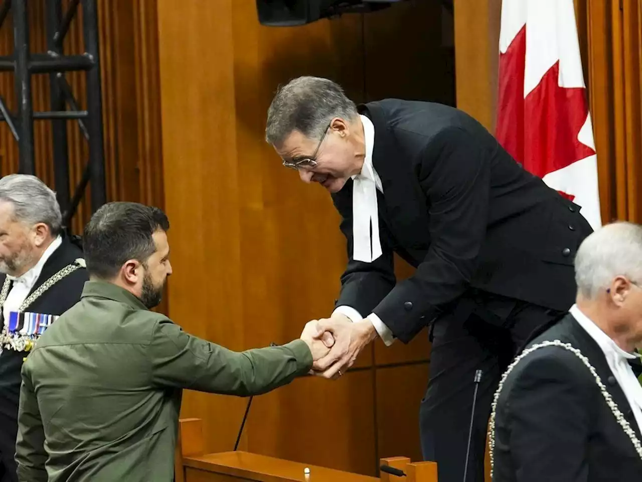 NDP says Speaker should resign after honouring man who fought for Nazis