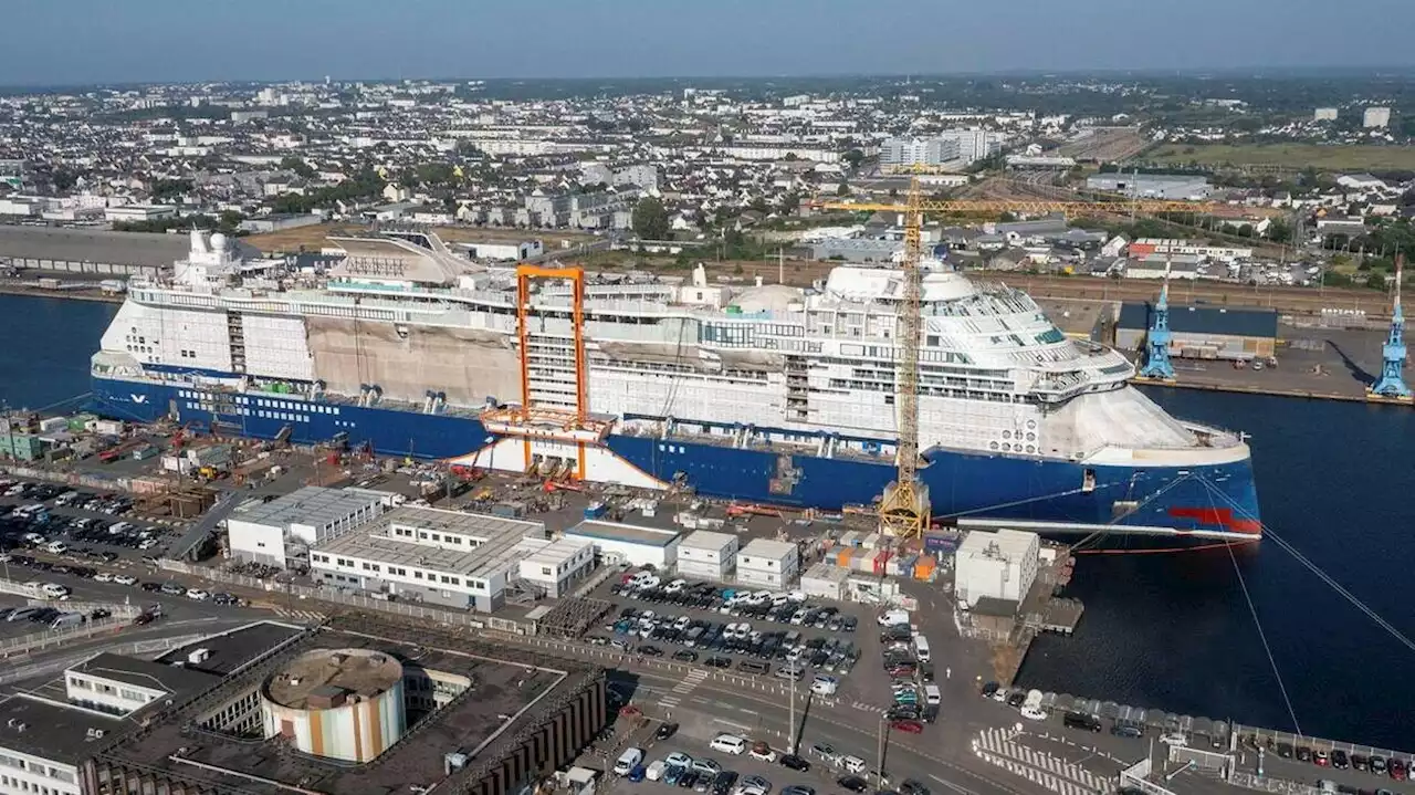 À Saint-Nazaire, le paquebot Ascent part en essais mer mercredi 27 septembre