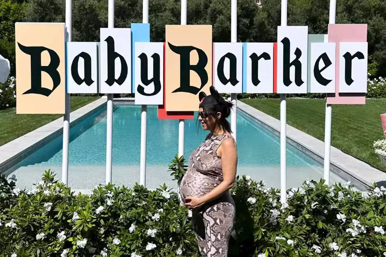 Pregnant Kourtney Kardashian, Travis Barker Have Disneyland-Themed Baby Shower: 'Happiest Place on Earth'