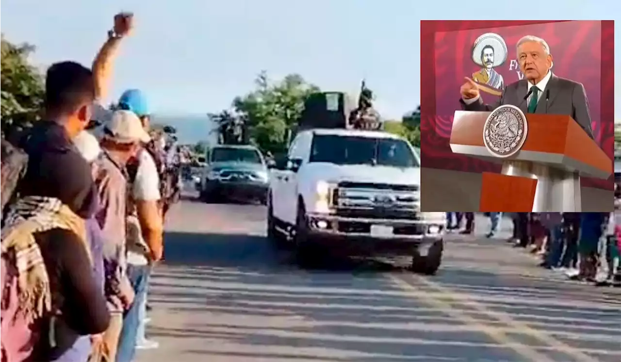 AMLO acusa campaña en videos de gente en Chiapas aplaudiendo a narcos