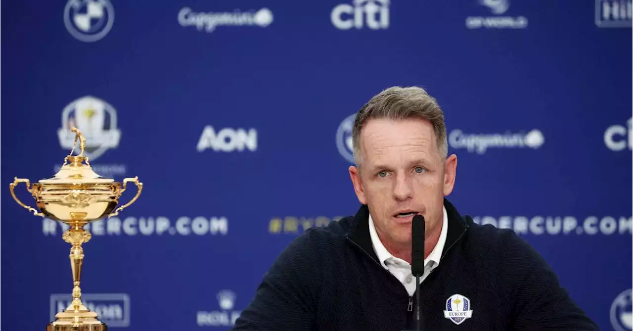 Europe captain Donald relishing return of Ryder Cup roar