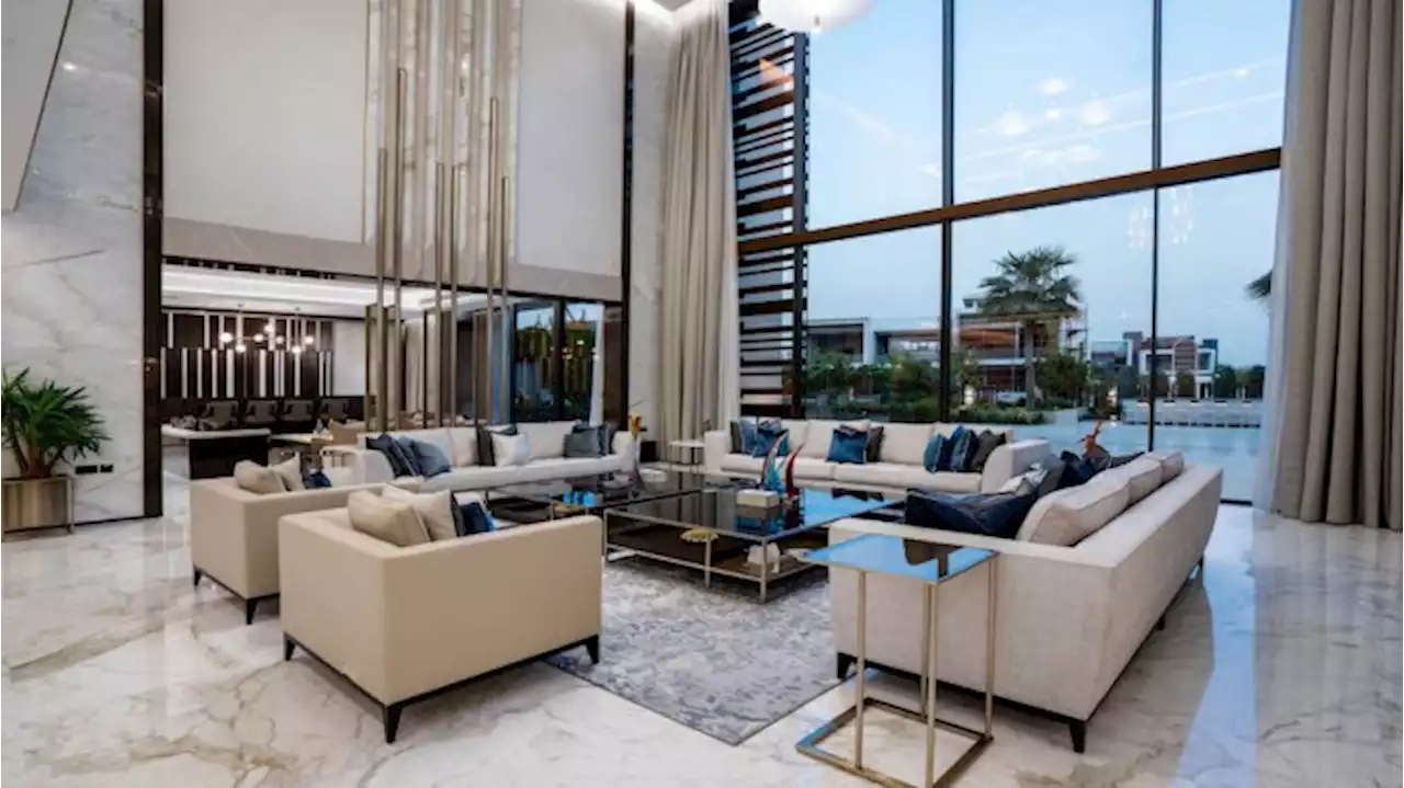 This $43.5 Million Mega-Mansion in Dubai Is Covered in Spanish Limestone and Italian Marble