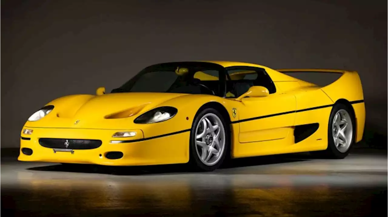 This Rare Yellow Ferrari F50 Could Fetch up to $4.5 Million at Auction Next Week