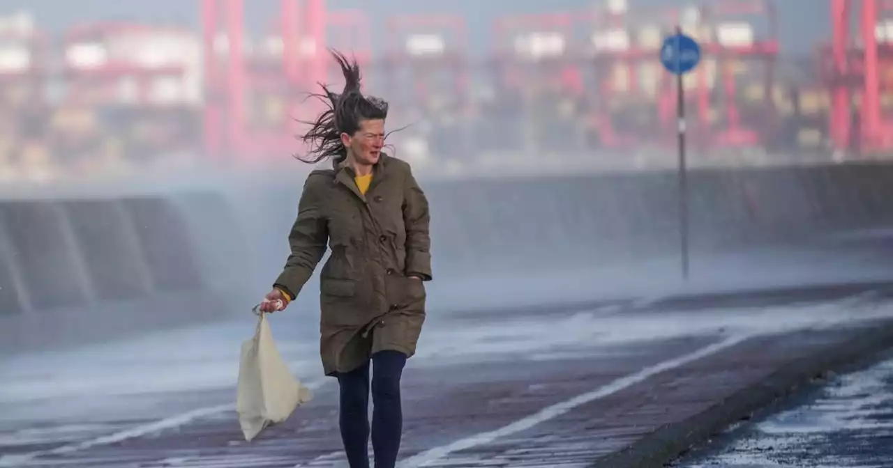 Met Eireann confirms when storm hits with damaging winds, heavy rain & flooding