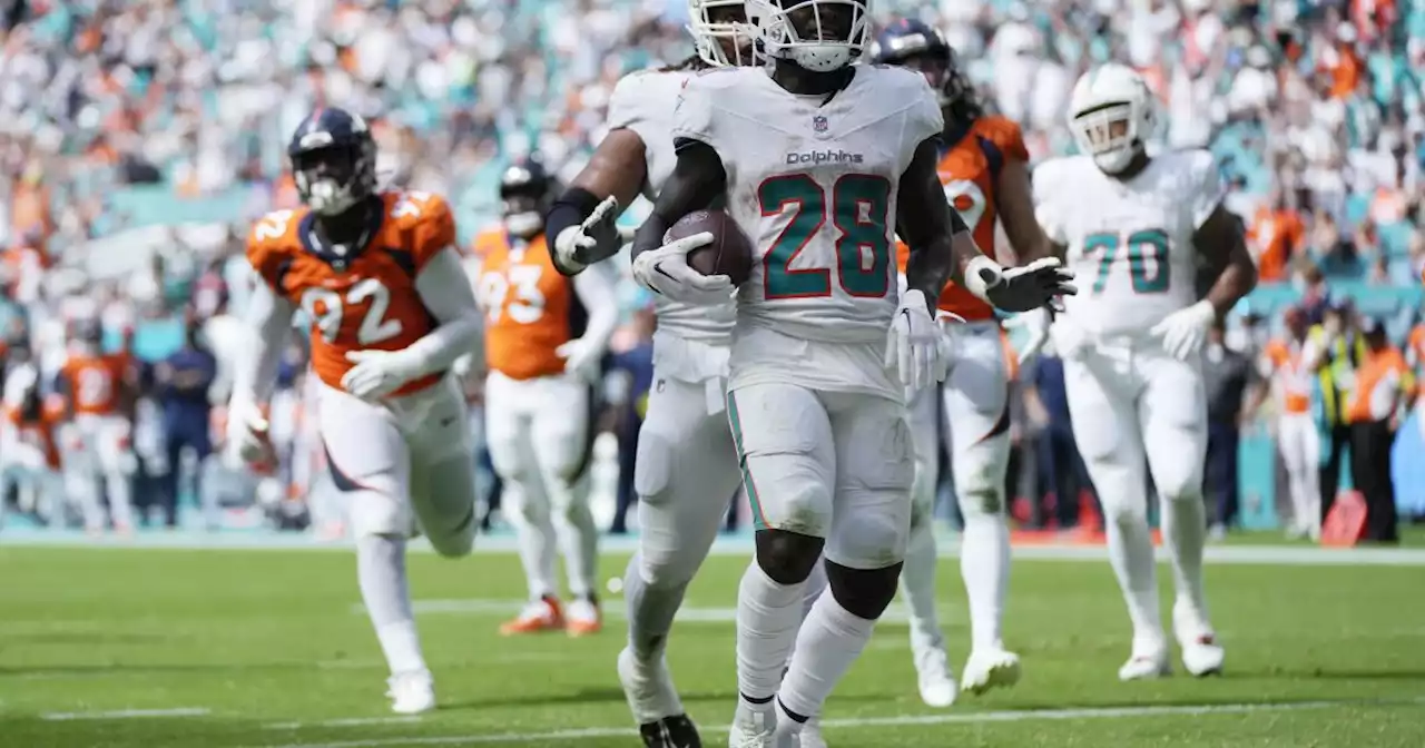 Dolphins pulverizan 70-20 a Broncos. Es la mayor cantidad de puntos de un equipo desde 1966