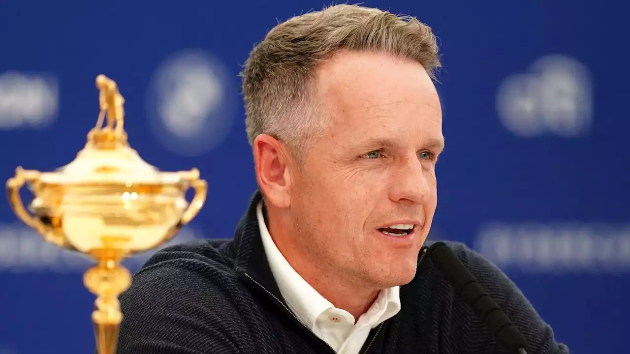 Ryder Cup: Team Europe have work cut out against a strong US side, says captain Luke Donald