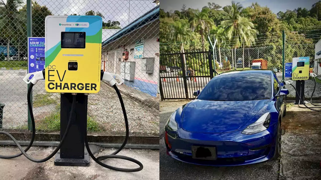 EVGuru activates Langkawi’s first public DC fast charger: up to 40kW for RM60 per hour