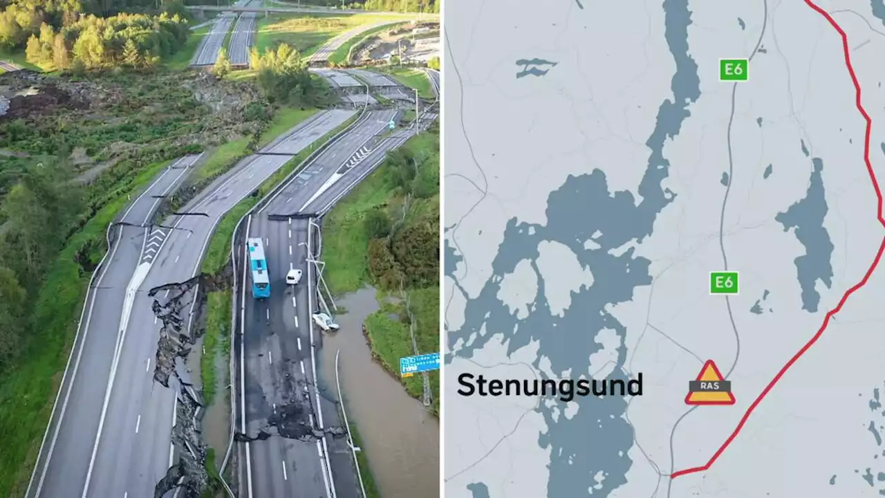 Inför morgonrusningen på E6:an vid Stenungsund: ”Var beredd på köer”