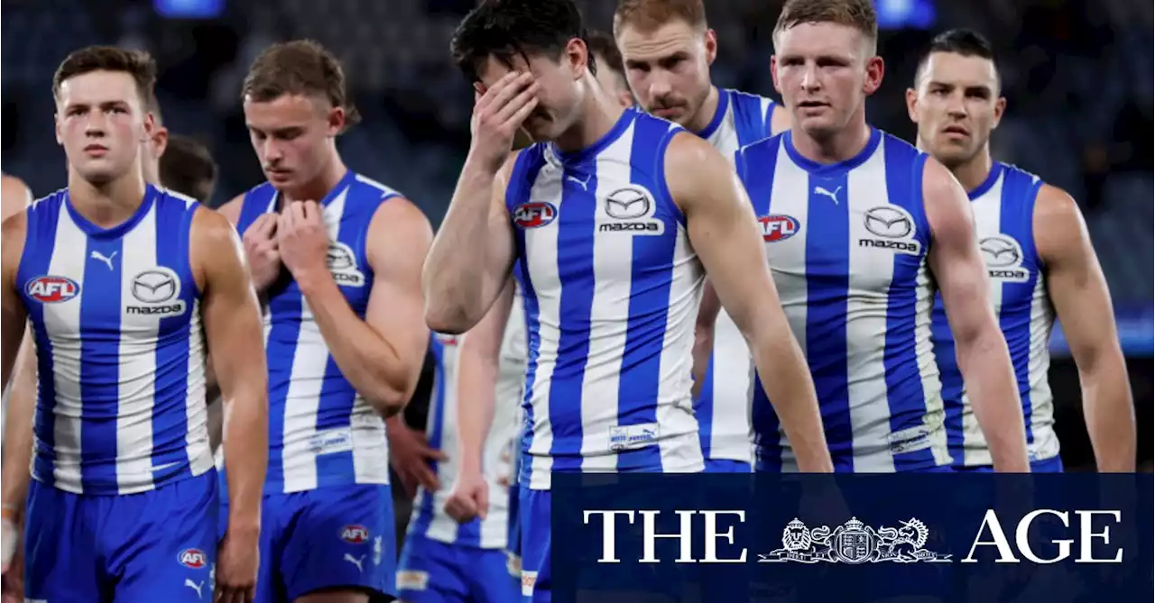 North Melbourne get three first-round draft picks in AFL assistance package