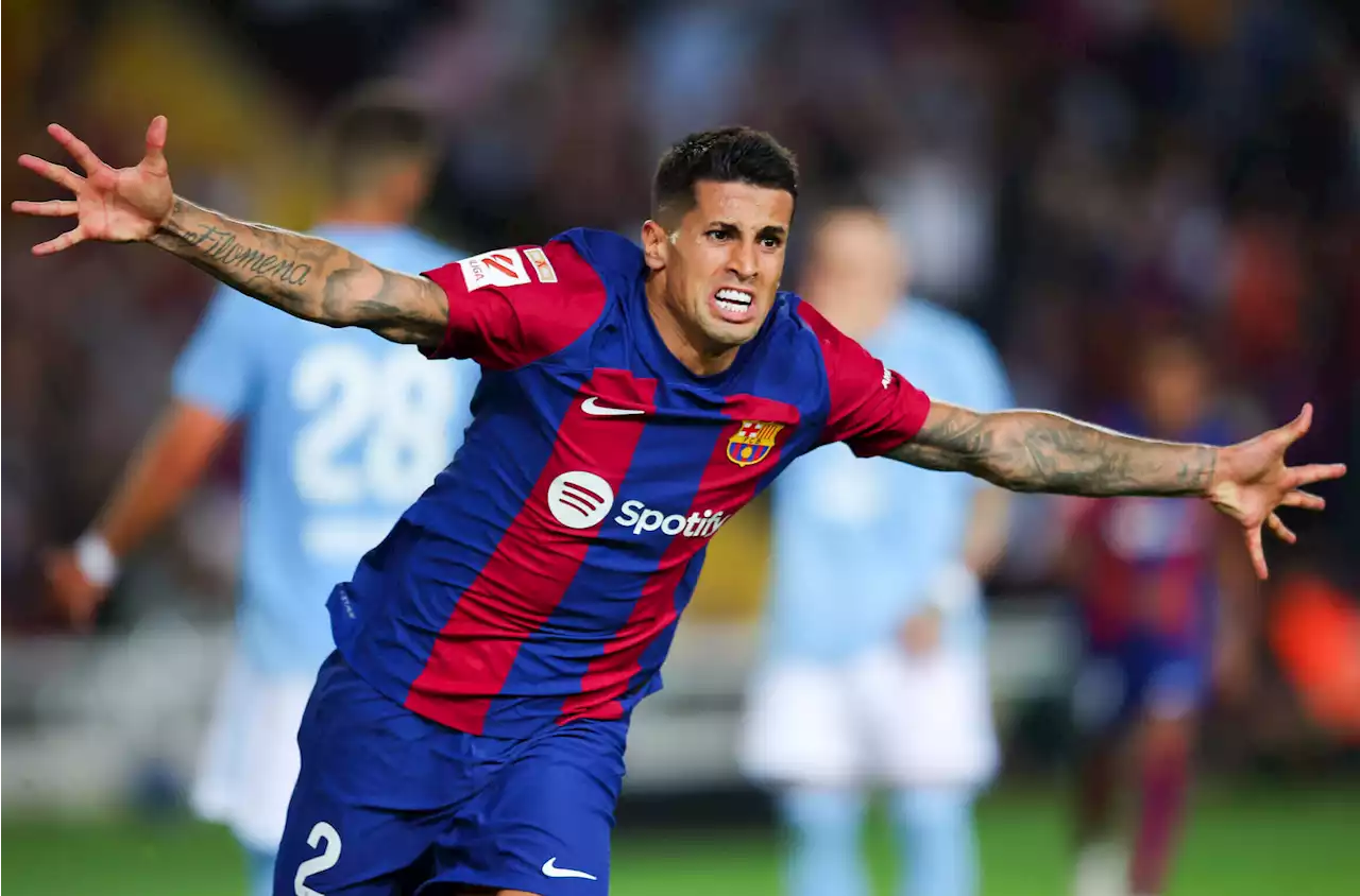 Joao Cancelo reprises Manchester City role at Barcelona