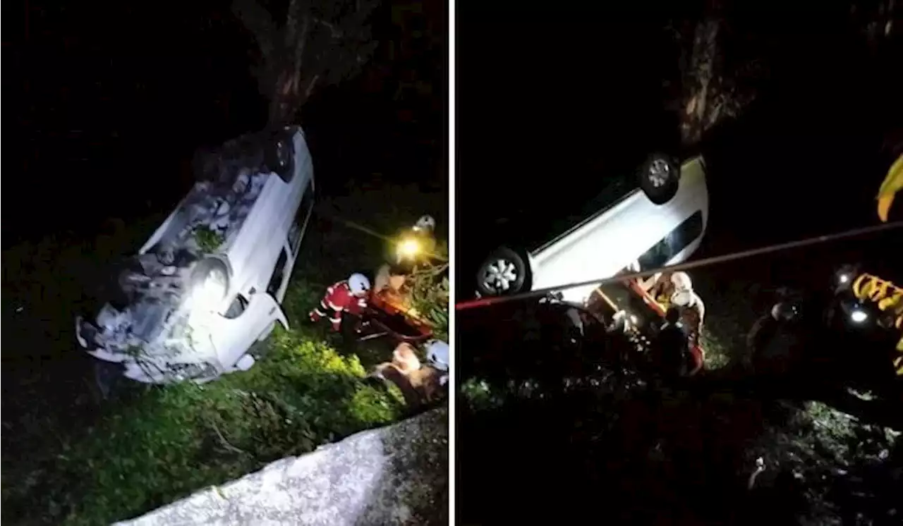 1 Woman Dead After Van With 10 Singaporean Tourists Fell Into Penang Ravine