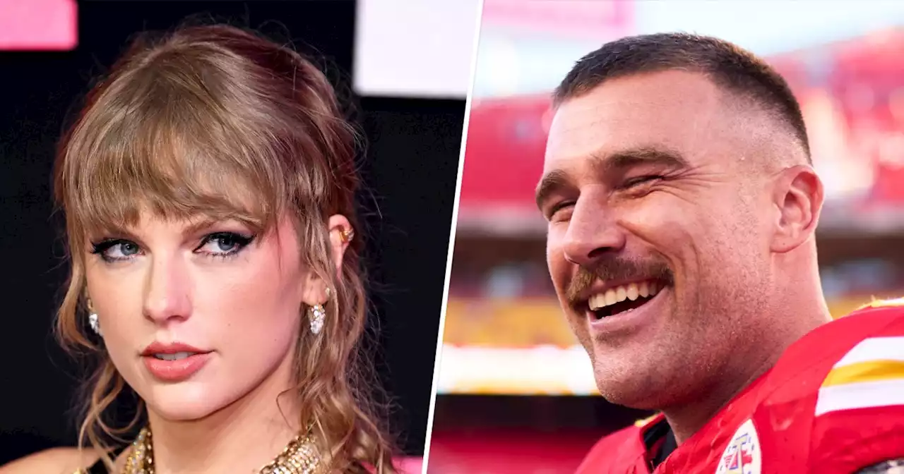 Was Travis Kelce’s game-day outfit a tribute to Taylor Swift’s ‘1989’ re-release?