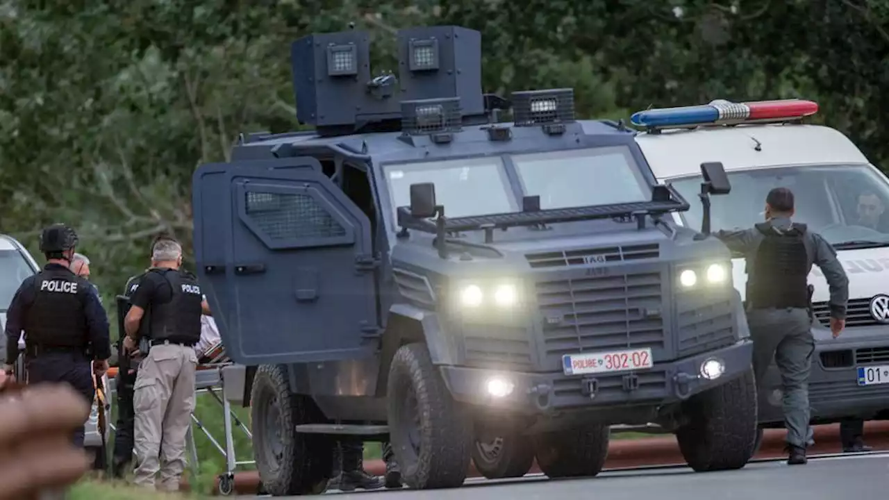 Kosovo mourns police officer killed by Serb gunmen in monastery raid