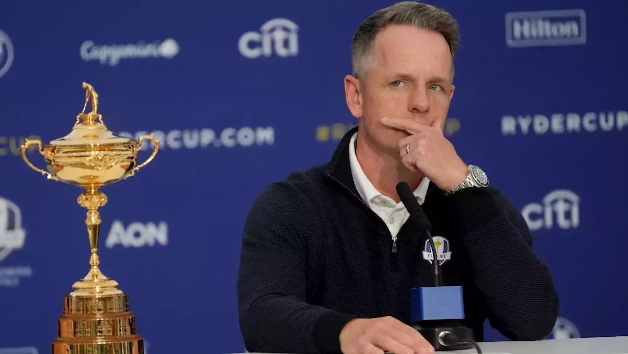 European captain Luke Donald is going with statistics over history at the Ryder Cup