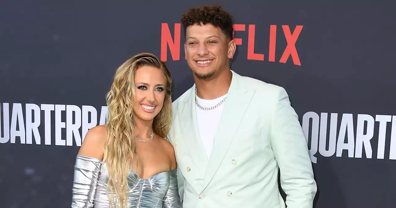 Patrick and Brittany Mahomes Bring Bronze to His 1st NFL Game