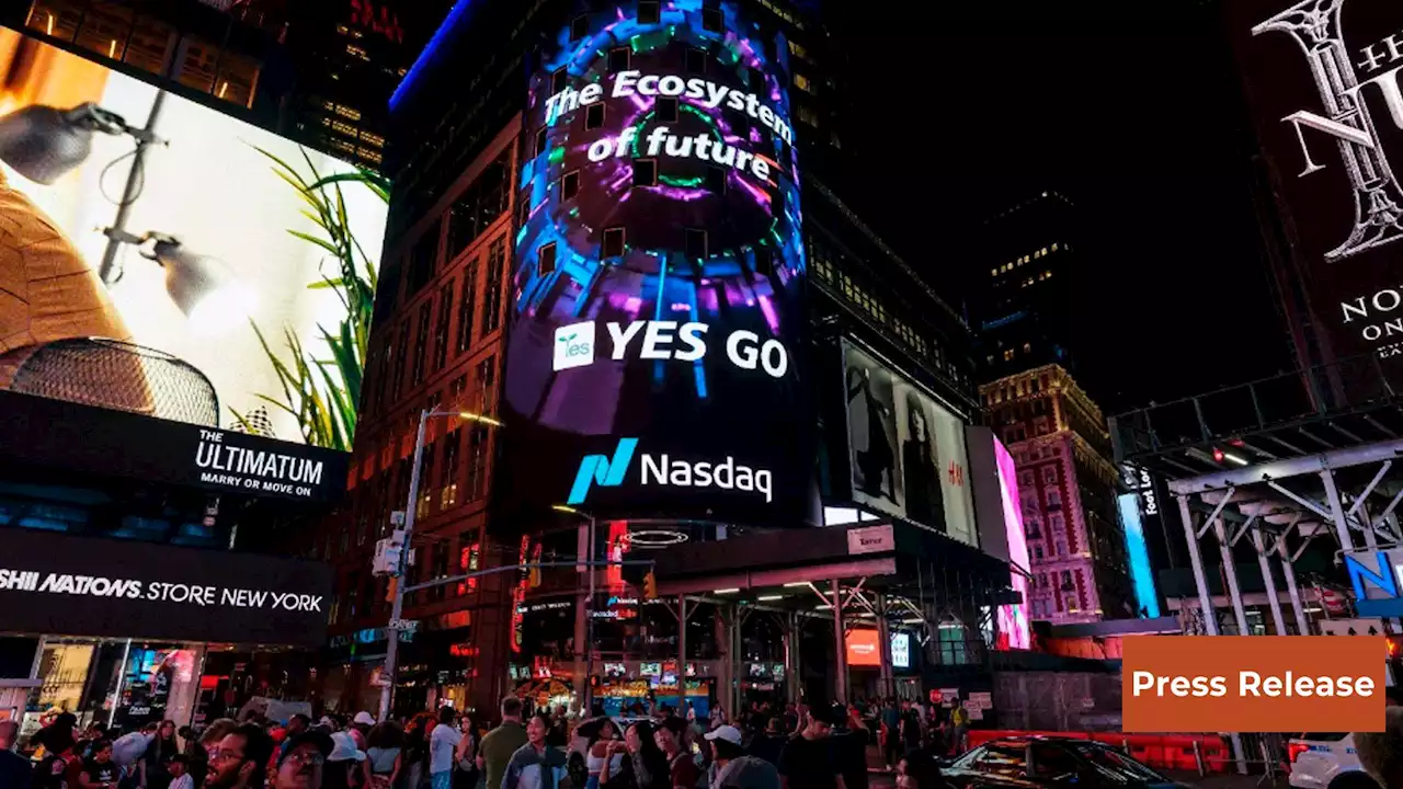 Discover the Yesgo (YESGO) Listing on XT.COM and Launch on Nasdaq billboard in Times Square