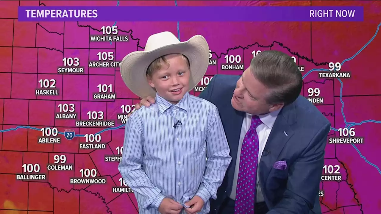 Wednesday's Child 8-year-old James dreams of being adopted and... a WFAA meteorologist