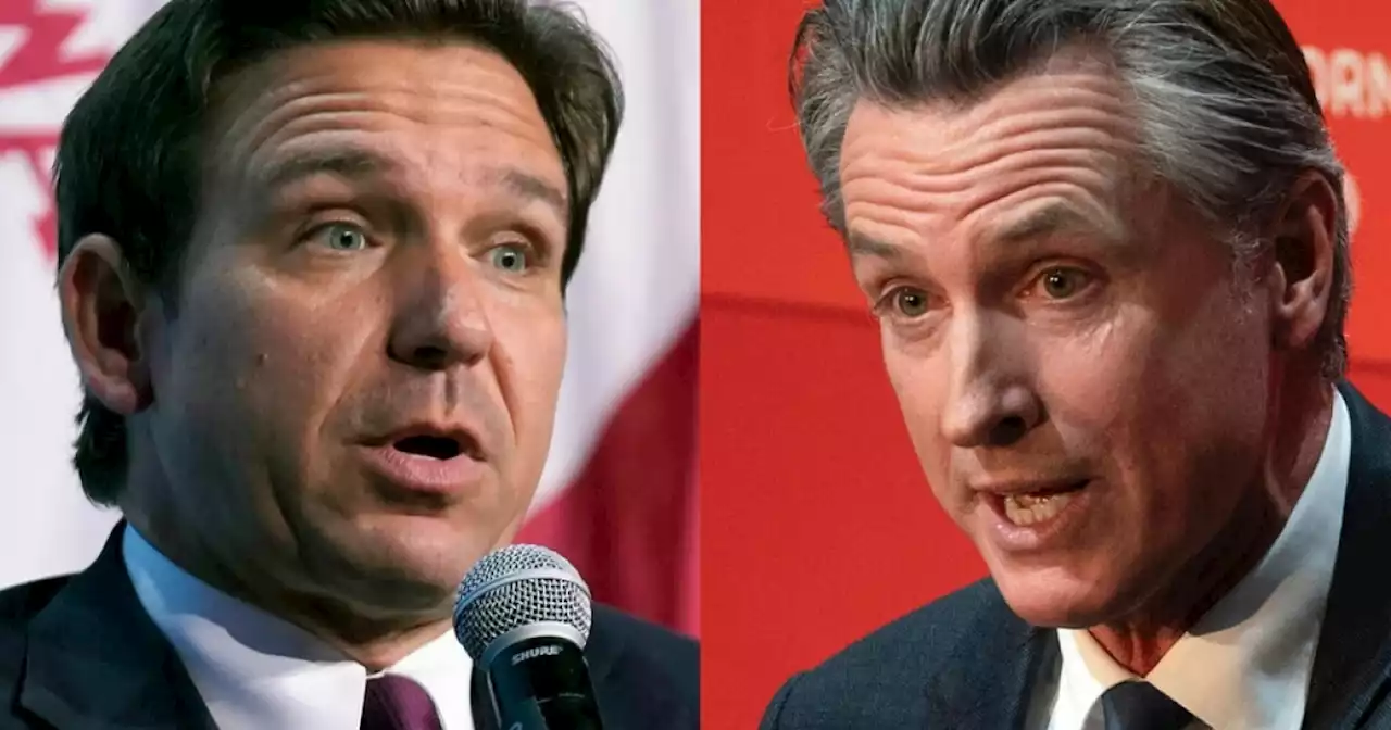 Florida Gov. DeSantis set to debate California Gov. Newsom