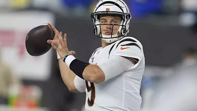 Joe Burrow plays through calf injury as Bengals pick up 19-16 win over LA  Rams as Chad Johnson and Boomer Esiason are inducted into Cincinnati's Ring  of Honor