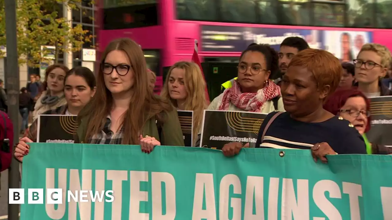 Anti-racism rally after south Belfast attacks