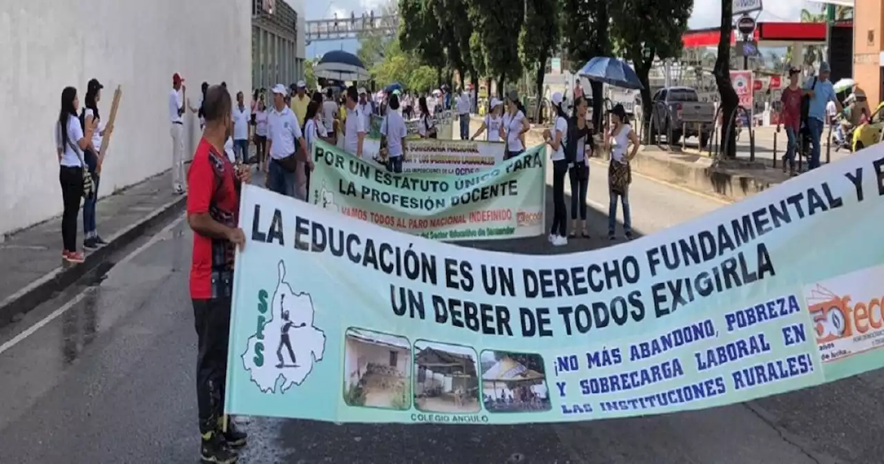 Este es el recorrido de la marcha a favor de las reformas de Petro en Bucaramanga