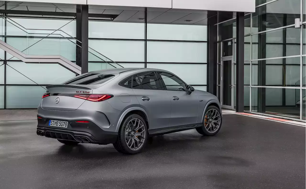 Mercedes-AMG GLC Coupe unveiled – with slam-dunk roofline and four-cylinder thump